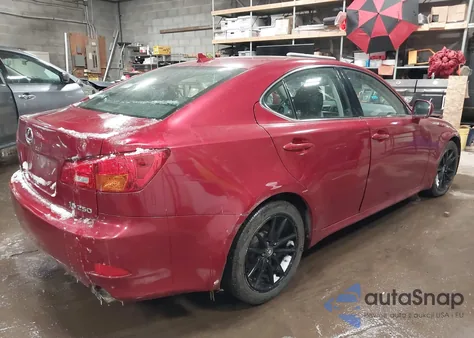 2008 Lexus Is 250 z USA, uszkodzony, nr VIN JTHBK262085061482